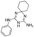 N-PHENYL-1,3,5-TRIAZA-SPIRO[5.5]UNDECA-1,4-DIENE-2,4-DIAMINE 结构式