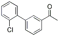 1-(2'-CHLORO-BIPHENYL-3-YL)-ETHANONE 结构式