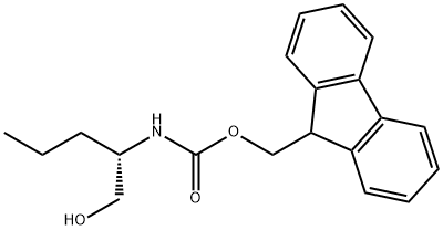 FMOC-L-NORVALINOL 结构式