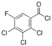 2,3,4-TRICHLORO-5-FLUOROBENZOYL CHLORIDE 结构式