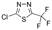 2-CHLORO-5-TRIFLUOROMETHYL-(1,3,4)-THIADIAZOLE 结构式