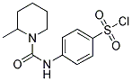 4-[(2-METHYL-PIPERIDINE-1-CARBONYL)-AMINO]-BENZENESULFONYL CHLORIDE 结构式