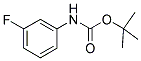 (3-Fluoro-phenyl)-carbamic acid tert-butyl ester 结构式