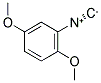 2,5-DIMETHOXYPHENYLISOCYANIDE 结构式