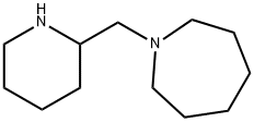 1-(哌啶-2-基甲基)高哌啶 结构式