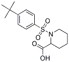 1-[(4-TERT-BUTYLPHENYL)SULFONYL]PIPERIDINE-2-CARBOXYLIC ACID 结构式