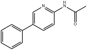 N-ACETYL-2-AMINO-5-PHENYLPYRIDINE 结构式
