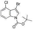 3-BROMO-4-CHLOROINDOLE-1-CARBOXYLIC ACID TERT-BUTYL ESTER 结构式