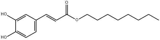 CAFFEIC ACID N-OCTYL ESTER 结构式