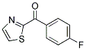 2-(4-FLUOROBENZOYL)THIAZOLE 结构式