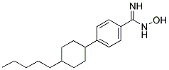 N-HYDROXY-4-(4-PENTYL-CYCLOHEXYL)-BENZAMIDINE 结构式