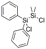 1,2-Dichloro-1,1-diphenyl-2,2-dimethyldisilane 结构式