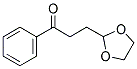 3-(1,3-DIOXOLAN-2-YL)PROPIOPHENONE 结构式