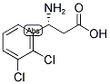 (R)-3-AMINO-3-(2,3-DICHLORO-PHENYL)-PROPIONIC ACID 结构式