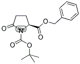 BENZYL-N-BOC-L-PYROGLUTAMATE 结构式