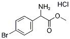 Methyl2-amino-2-(4-bromophenyl)acetatehydrochloride