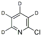 6-氯吡啶-2,3,4,5-D<SUB>4</SUB> 结构式