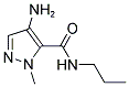 4-AMINO-2-METHYL-2 H-PYRAZOLE-3-CARBOXYLIC ACID PROPYLAMIDE 结构式