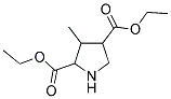 DIETHYL 3-METHYL-2,4-PYRROLIDINEDICARBOXYLATE 结构式