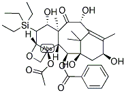 7-(TRIETHYLSIL)-10-DEACETYLBACCATIN III 结构式