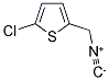 (5-CHLORO-2-THIENYL)METHYL ISOCYANIDE 结构式