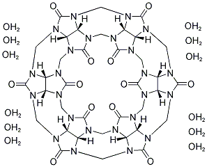 CUCURBIT[6]URIL DODECAHYDRATE 结构式