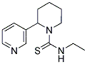N-ETHYL-2-PYRIDIN-3-YLPIPERIDINE-1-CARBOTHIOAMIDE 结构式