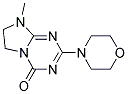 8-METHYL-2-MORPHOLIN-4-YL-7,8-DIHYDROIMIDAZO[1,2-A][1,3,5]TRIAZIN-4(6H)-ONE 结构式