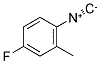 4-FLUORO-2-METHYLPHENYLISOCYANIDE 结构式