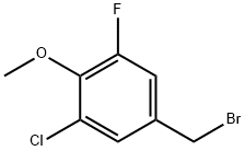 3-Chloro-5-fluoro-4-methoxybenzyl bromide