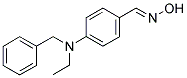 4-[BENZYL(ETHYL)AMINO]BENZALDEHYDE OXIME 结构式