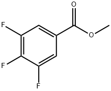 3,4,5-三氟苯甲酸甲酯 结构式