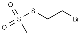 2-甲烷硫代磺酸溴乙酯 结构式