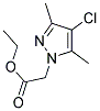 (4-CHLORO-3,5-DIMETHYL-PYRAZOL-1-YL)-ACETIC ACID ETHYL ESTER 结构式