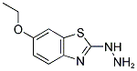 6-ETHOXY-2-BENZOTHIAZOLEHYDRAZINE 结构式