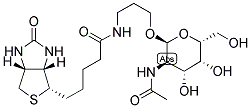 BIOTIN-2-ACETAMIDO-2-DEOXY-ALPHA-D-GALACTOPYRANOSIDE 结构式