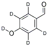 4-HYDROXYBENZALDEHYDE-2,3,5,6-D4,OD 结构式