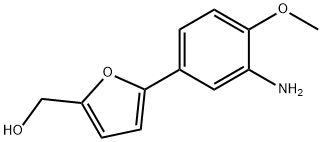 [5-(3-AMINO-4-METHOXY-PHENYL)-FURAN-2-YL]-METHANOL 结构式