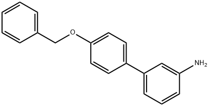 3-[4-(苄氧基)苯基]苯胺 结构式