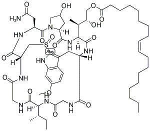 METHYL ALPHA-AMANITIN OLEATE 结构式