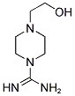 4-(2-Hydroxy-ethyl)-piperazine-1-carboxamidine 结构式