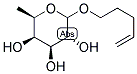 PENT-4-ENYL-D-GALACTOPYRANOSIDE 结构式