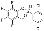 2,3,4,5,6-PENTAFLUOROPHENYL 2,5-DICHLOROBENZENESULFONATE 结构式