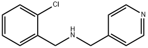 (2-CHLORO-BENZYL)-PYRIDIN-4-YLMETHYL-AMINE 结构式