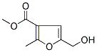 5-HYDROXYMETHYL-2-METHYL-FURAN-3-CARBOXYLIC ACID METHYL ESTER 结构式