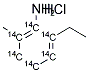 2-ETHYL-6-METHYLANILINE HYDROCHLORIDE, [RING-14C(U)] 结构式