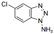 5-Chloro-1H-1,2,3-benzotriazol-1-ylamine 结构式