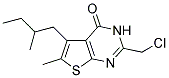 2-(CHLOROMETHYL)-6-METHYL-5-(2-METHYLBUTYL)THIENO[2,3-D]PYRIMIDIN-4(3H)-ONE 结构式