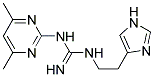 N-(4,6-DIMETHYLPYRIMIDIN-2-YL)-N'-[2-(1H-IMIDAZOL-4-YL)ETHYL]GUANIDINE 结构式