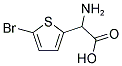 AMINO-(5-BROMO-THIOPHEN-2-YL)-ACETIC ACID 结构式